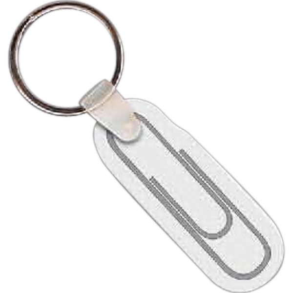 Full color paper clip shaped key tag, 1.76" x 1.8".... from ASI 56100 Gemini Ind Inc / Gemini Line™