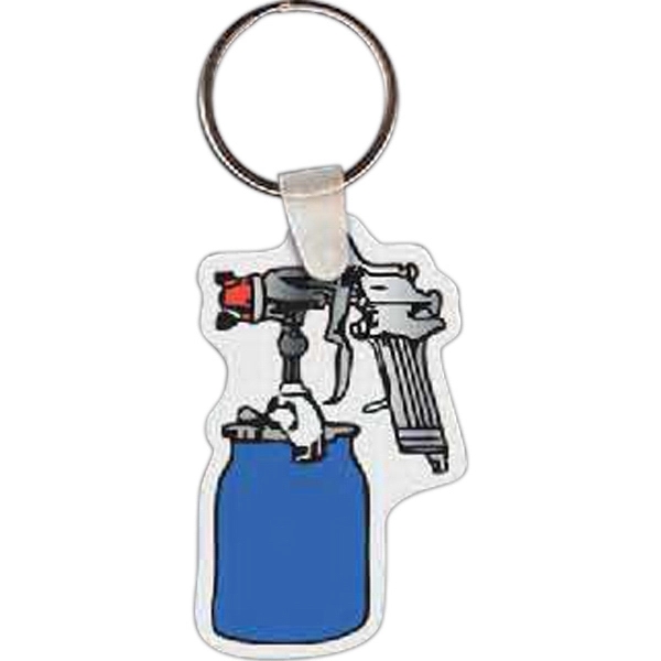 Spray painter shaped key tag, 1.45" x 2.39"... from ASI 56100 Gemini Ind Inc / Gemini Line™