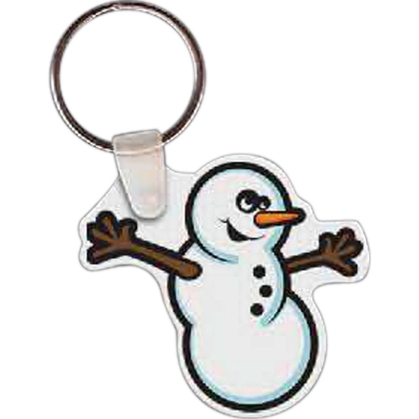 Snowman key tag, 1.98" x 1.81".... from ASI 56100 Gemini Ind Inc / Gemini Line™