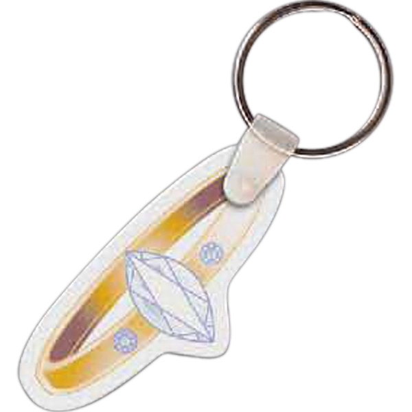 Key tag with diamond ring illustration.... from ASI 56100 Gemini Ind Inc / Gemini Line™