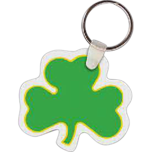 Shamrock-shaped key tag, 2.25" x 2.12".... from ASI 56100 Gemini Ind Inc / Gemini Line™