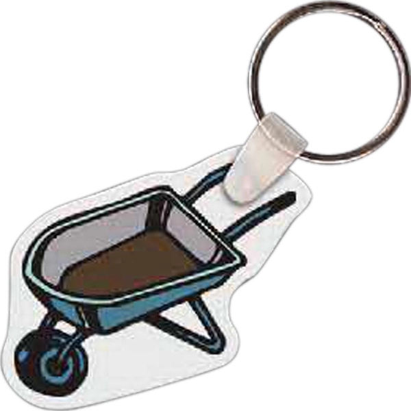 Key tag in the shape of a wheel barrel.... from ASI 56100 Gemini Ind Inc / Gemini Line™