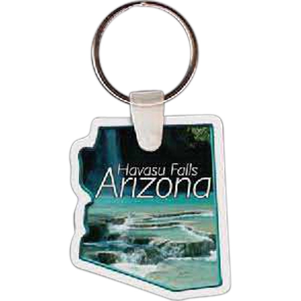 Arizona shaped key tag that measures 1.60" x 1.84"... from ASI 56100 Gemini Ind Inc / Gemini Line™