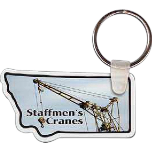 Montana shaped key tag that measures 2.39" x 1.29"... from ASI 56100 Gemini Ind Inc / Gemini Line™