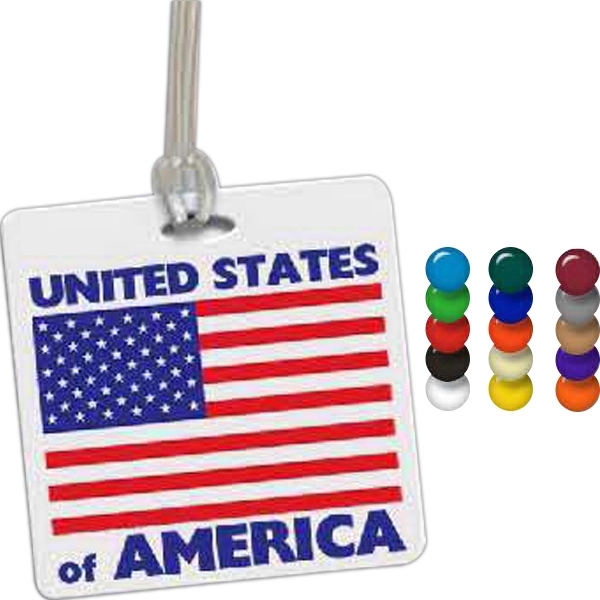 U.S.A. Made luggage tag.... from ASI 56100 Gemini Ind Inc / Gemini Line™