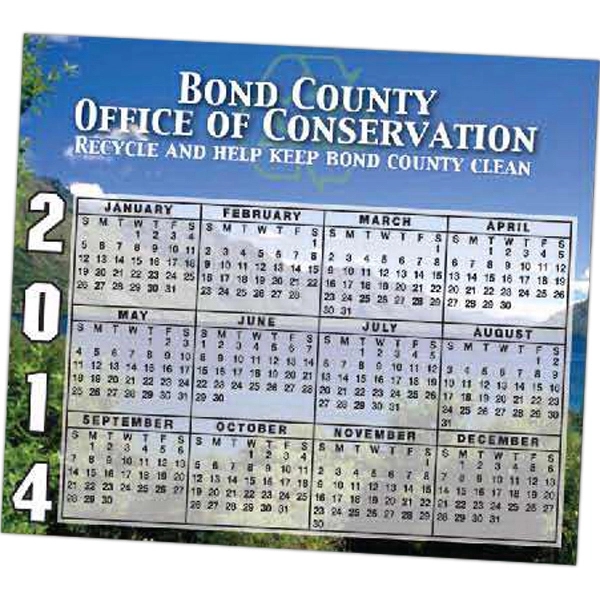 Magnet that features a calendar and is available in multiple sizes.... from ASI 56100 Gemini Ind Inc / Magnet Monkey