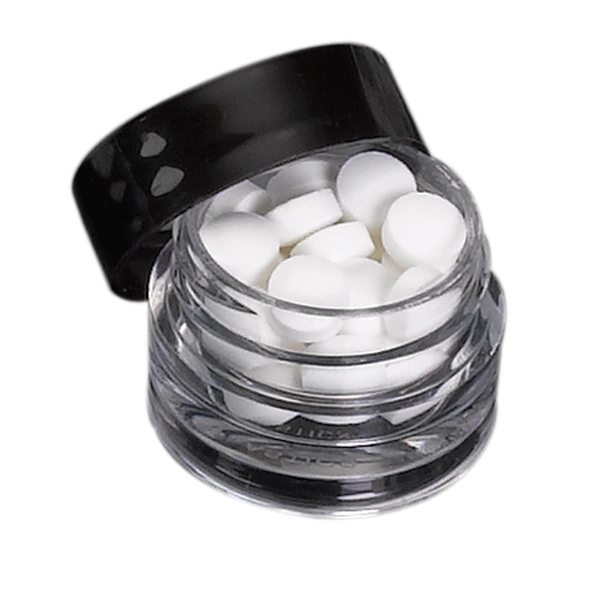 Round single jar mint container with full color label imprint.... from ASI 88060 Snugz/USA Inc / SnugZ USA®