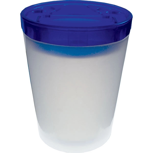 12 oz. Size Desk Caddy holds scissors, pens, pencils, bands, sticky... from ASI 61952 Howw Mfg Co Inc / Howw USA