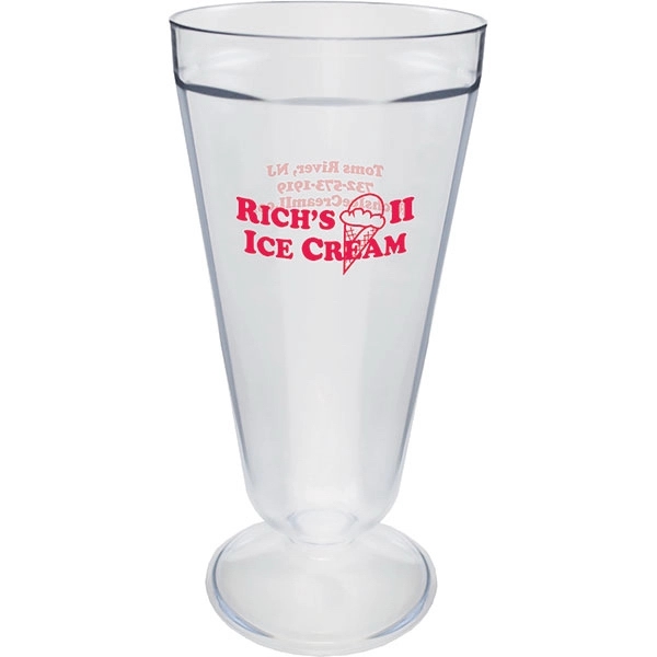 21 oz. Styrene Plastic Classic Style Malt Glass.  Made in... from ASI 61952 Howw Mfg Co Inc / Howw USA