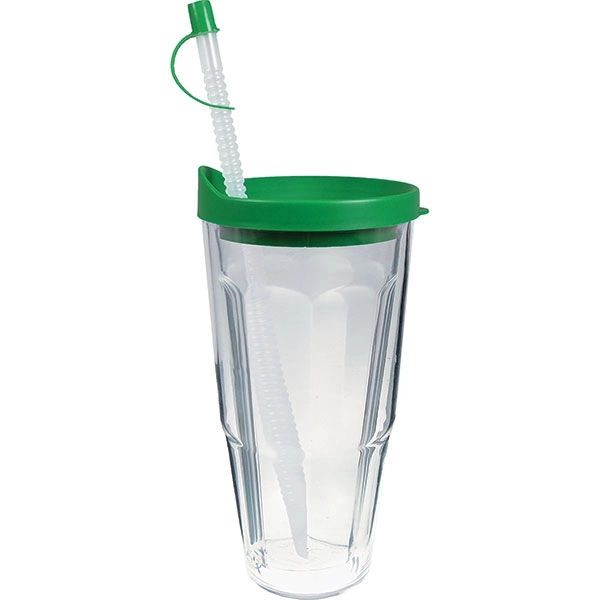 USA Made Thermal Plastic Double Wall Insulated Tumbler, lifetime guarantee in... from ASI 61952 Howw Mfg Co Inc / Howw USA