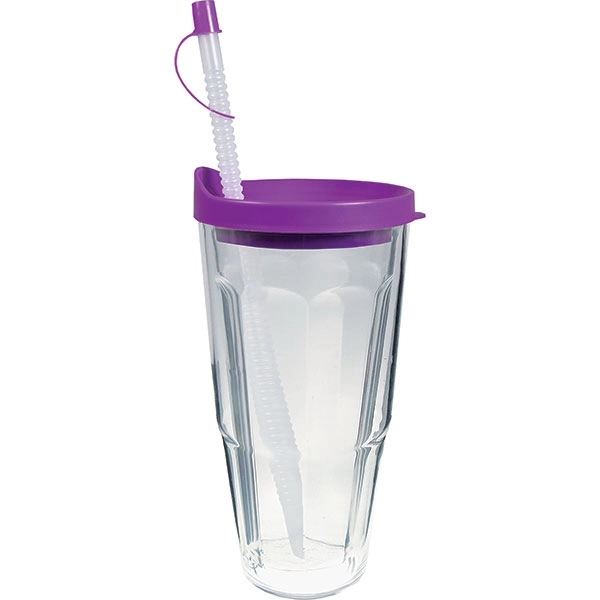 USA Made Thermal Plastic Double Wall Insulated Tumbler, lifetime guarantee in... from ASI 61952 Howw Mfg Co Inc / Howw USA