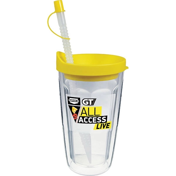 USA Made Thermal Plastic Double Wall Insulated Tumbler. 1 to 4... from ASI 61952 Howw Mfg Co Inc / Howw USA