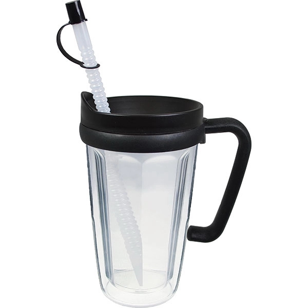 USA Made Thermal Plastic Double Wall Insulated Tumbler, lifetime guarantee includes... from ASI 61952 Howw Mfg Co Inc / Howw USA