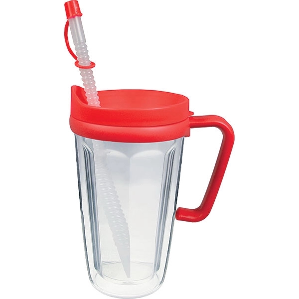 USA Made Thermal Plastic Double Wall Insulated Tumbler, lifetime guarantee includes... from ASI 61952 Howw Mfg Co Inc / Howw USA