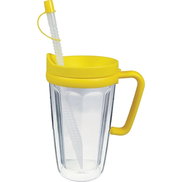 USA Made Thermal Plastic Double Wall Insulated Tumbler, lifetime guarantee includes... from ASI 61952 Howw Mfg Co Inc / Howw USA