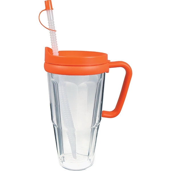 USA Made Thermal Plastic Double Wall Insulated Tumbler, lifetime guarantee includes... from ASI 61952 Howw Mfg Co Inc / Howw USA
