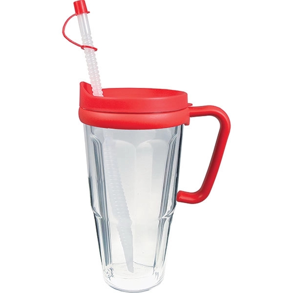 USA Made Thermal Plastic Double Wall Insulated Tumbler, lifetime guarantee includes... from ASI 61952 Howw Mfg Co Inc / Howw USA