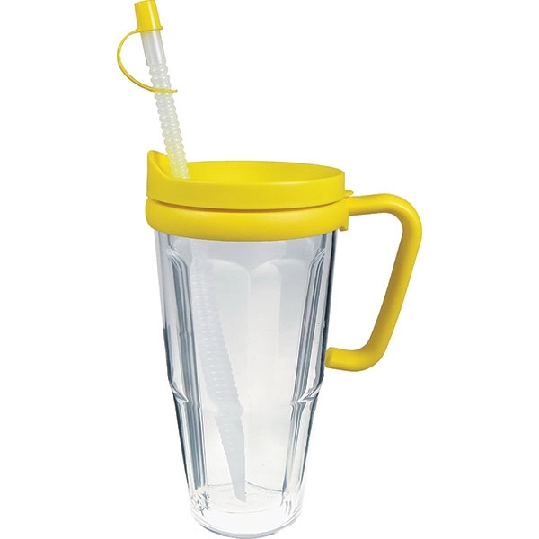 USA Made Thermal Plastic Double Wall Insulated Tumbler, lifetime guarantee includes... from ASI 61952 Howw Mfg Co Inc / Howw USA