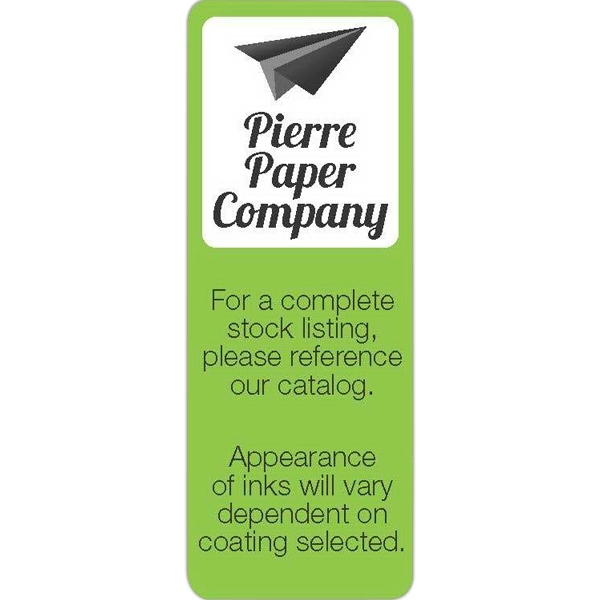 Rectangle-shaped printed label available in multiple sizes for attracting customers.... from ASI 66040 Label Works / Label Works®