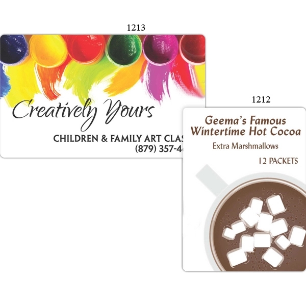 Rectangle shaped four color label.... from ASI 66040 Label Works / Label Works®