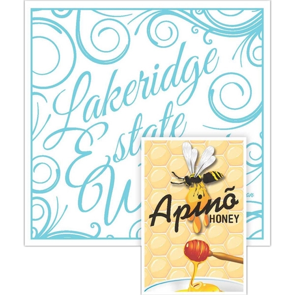 Square Cut Four Color Labels.... from ASI 66040 Label Works