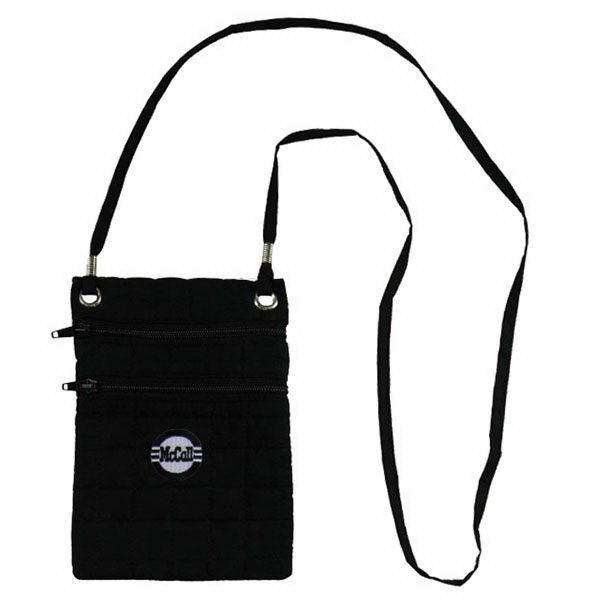 Standard Production Time -  Embroidered quilted cotton/polyester fabric pouch with... from ASI 90160 Suntex Industries / Suntex