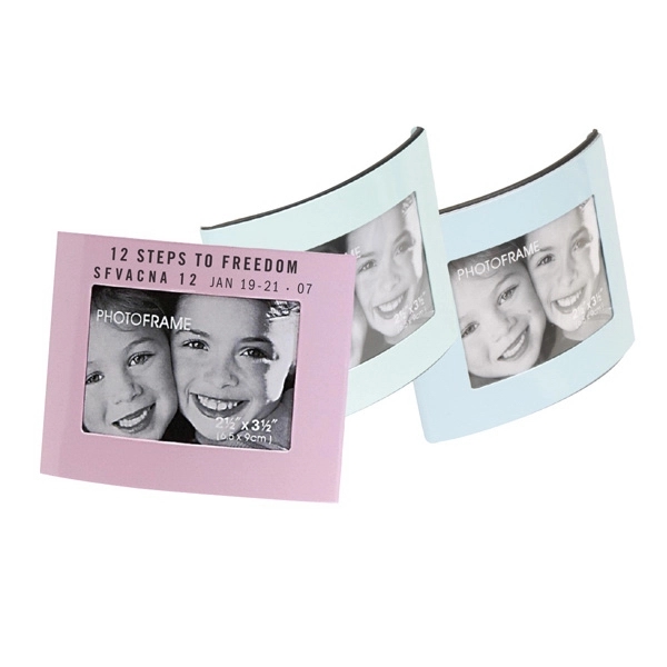 Two-way photo frame that holds a 2.5" x 3.5" photo and... from ASI 57655 STOPNGO Line