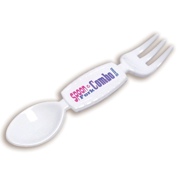 Unique 2 in 1 spoon and fork combination.... from ASI 88310 Southeast Plastics / SE Line/SE Little Line
