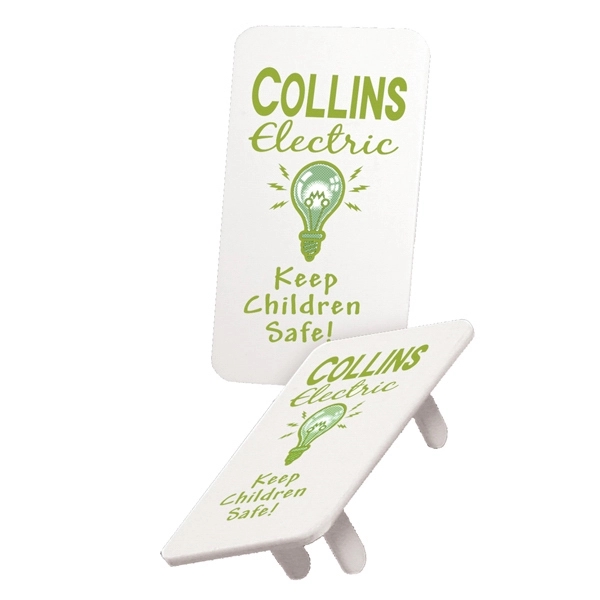 Socket outlet plate in white. Designed to cover both outlets.... from ASI 88310 Southeast Plastics / SE Line/SE Little Line