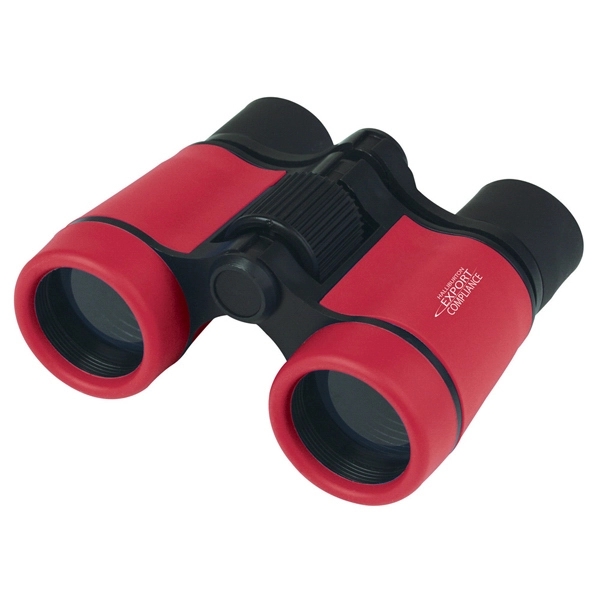 4 1/4" x 3 3/8" binoculars with rubberized finish in your... from ASI 88060 Snugz/USA Inc / Sweda®
