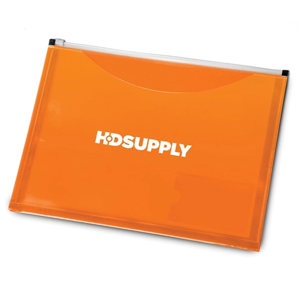 13" x 9 11/16" portfolio with a full clear pocket, business... from ASI 88060 Snugz/USA Inc / Sweda®