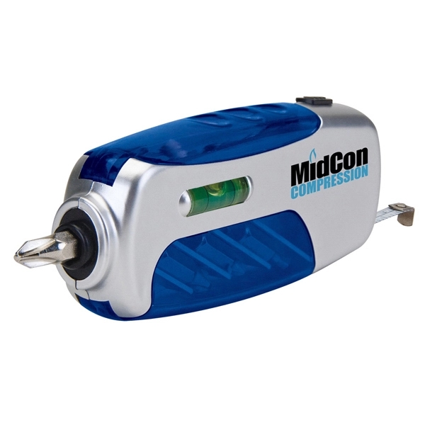 1" x 2 1/2" kit with ergonomic grip, bits, built-in leveler,... from ASI 88060 Snugz/USA Inc / Sweda®