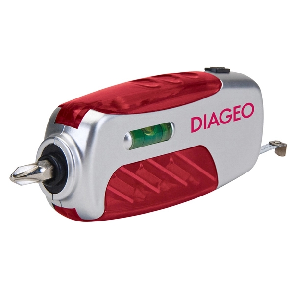 1" x 2 1/2" kit with ergonomic grip, bits, built-in leveler,... from ASI 88060 Snugz/USA Inc / Sweda®