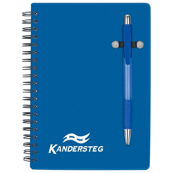 5" x 7" notebook set with translucent color design cover and... from ASI 88060 Snugz/USA Inc / Sweda®