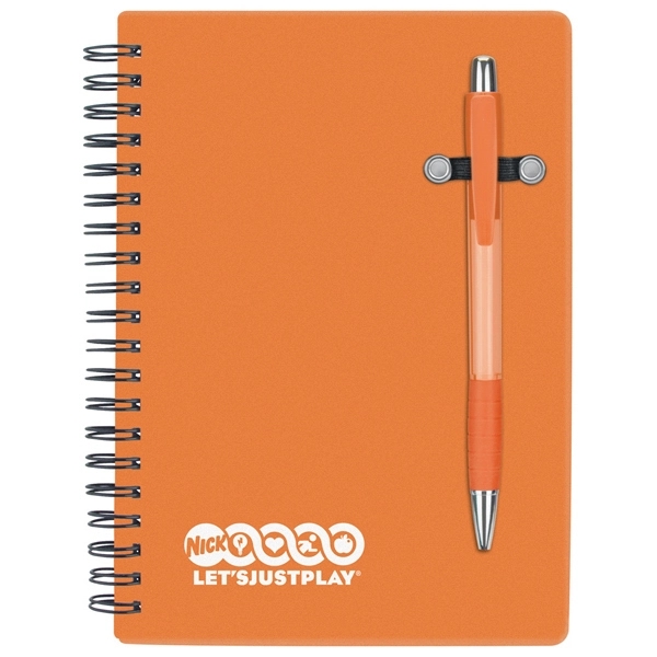 5" x 7" notebook set with translucent color design cover and... from ASI 88060 Snugz/USA Inc / Sweda®