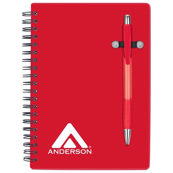 5" x 7" notebook set with translucent color design cover and... from ASI 88060 Snugz/USA Inc / Sweda®