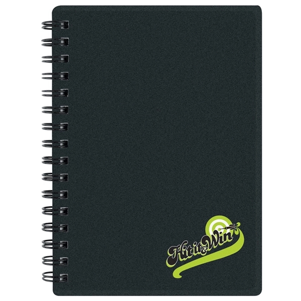 4 5/8" x 2 3/8" spiral bound mini pocket-sized notebook with... from ASI 88060 Snugz/USA Inc / Sweda®