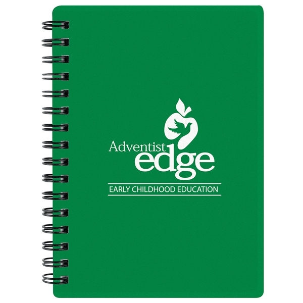 4 5/8" x 2 3/8" spiral bound mini pocket-sized notebook with... from ASI 88060 Snugz/USA Inc / Sweda®