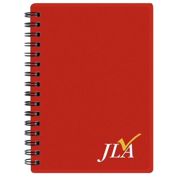 4 5/8" x 2 3/8" spiral bound mini pocket-sized notebook with... from ASI 88060 Snugz/USA Inc / Sweda®