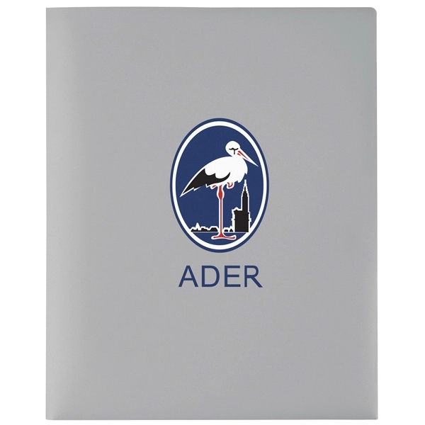 9 1/2" x 11 11/16" polypropylene folder available in your choice... from ASI 88060 Snugz/USA Inc / Sweda®