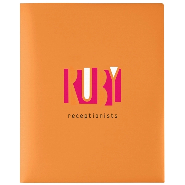 9 1/2" x 11 11/16" polypropylene folder available in your choice... from ASI 88060 Snugz/USA Inc / Sweda®