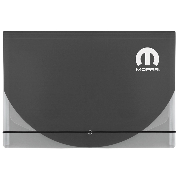 8 3/4" x 12 1/2" lightweight portfolio with four open accordion-style... from ASI 88060 Snugz/USA Inc / Sweda®