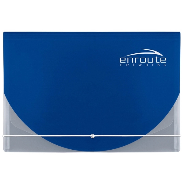 8 3/4" x 12 1/2" lightweight portfolio with four open accordion-style... from ASI 88060 Snugz/USA Inc / Sweda®