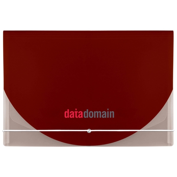 8 3/4" x 12 1/2" lightweight portfolio with four open accordion-style... from ASI 88060 Snugz/USA Inc / Sweda®