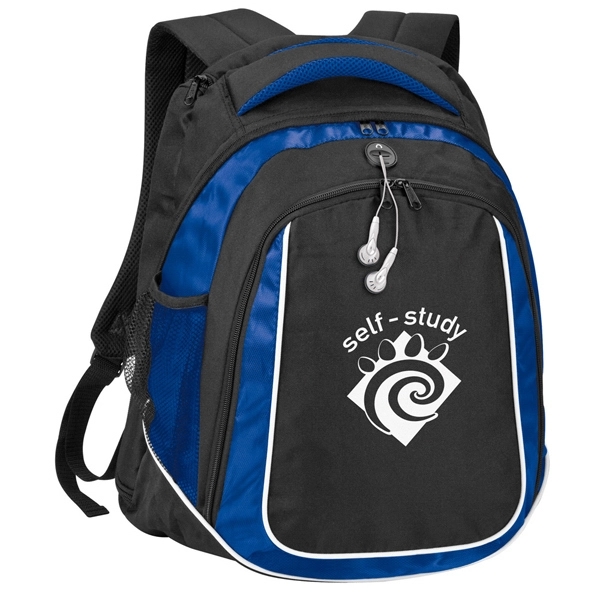 14 1/2" x 17 1/2" x 8" laptop backpack made from... from ASI 88060 Snugz/USA Inc / Sweda®