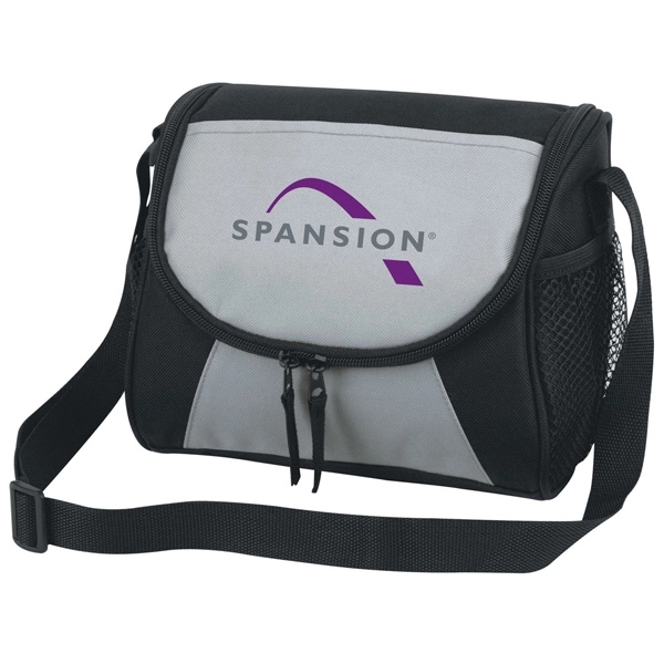 Polycanvas bag with insulated main compartment and additional outside pocket.... from ASI 88060 Snugz/USA Inc / Sweda®