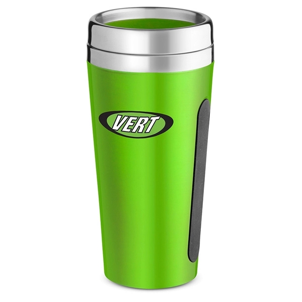 15 oz. BPA free stainless steel tumbler with metallic color, double-wall... from ASI 88060 Snugz/USA Inc / Sweda®