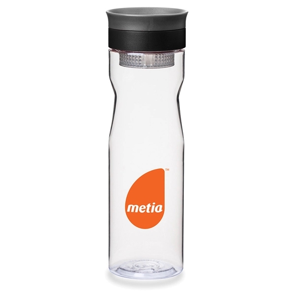 Water bottle with 25 oz. capacity, notch design, two-tone twist-on lid... from ASI 88060 Snugz/USA Inc / Sweda®