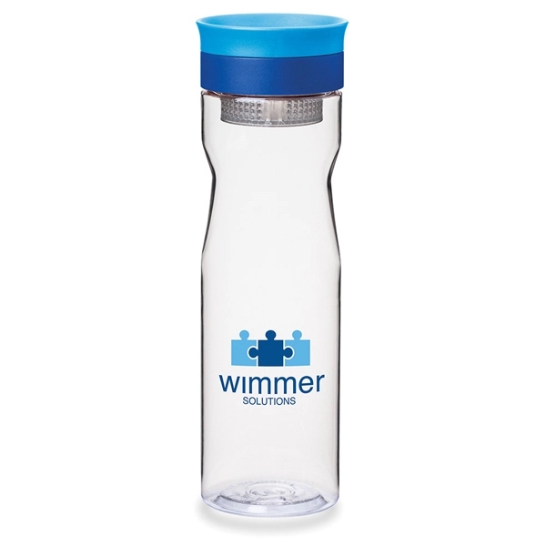 Water bottle with 25 oz. capacity, notch design, two-tone twist-on lid... from ASI 88060 Snugz/USA Inc / Sweda®