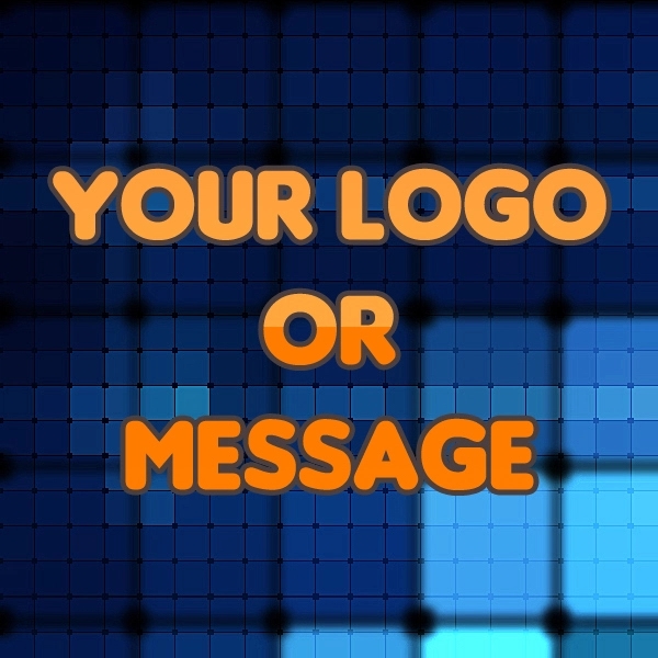 2' x 2' advertising banner made of vinyl; designed for indoor... from ASI 30442 Above & Beyond Advertising Products